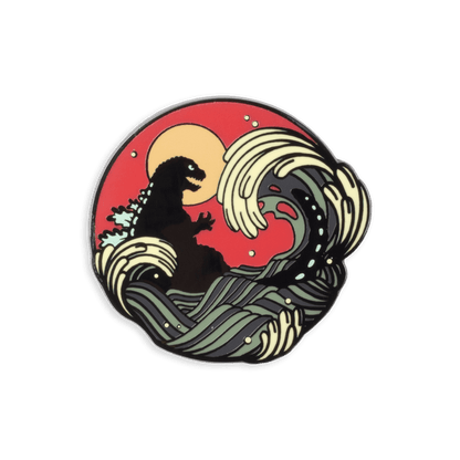 Godzilla Enamel Pin
