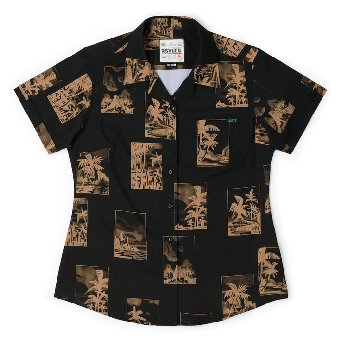 RSVLTS XS RSVLTS Women's Short Sleeve Shirt Golden Hour – Women's KUNUFLEX Short Sleeve Shirt Golden Hour – Women's KUNUFLEX Short Sleeve Shirt