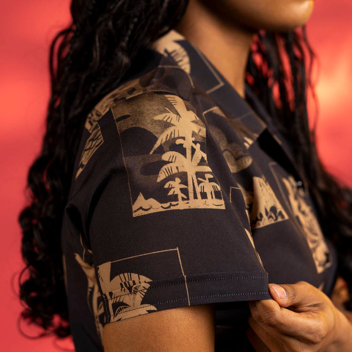 RSVLTS RSVLTS Women's Short Sleeve Shirt Golden Hour – Women's KUNUFLEX Short Sleeve Shirt Golden Hour – Women's KUNUFLEX Short Sleeve Shirt