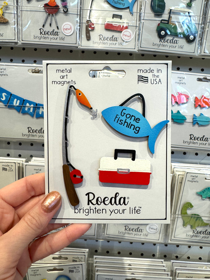 Gone Fishing Magnets S/3
