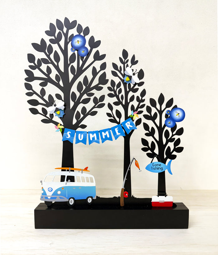 Gone Fishing Magnets S/3