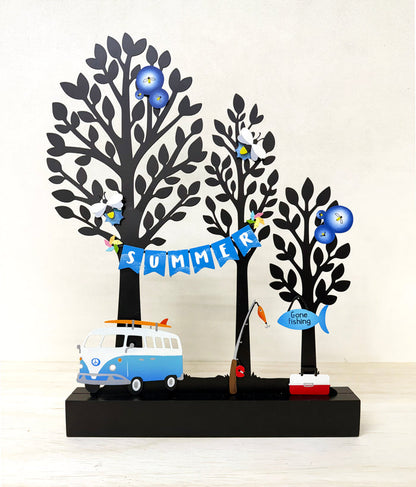 Gone Fishing Magnets S/3