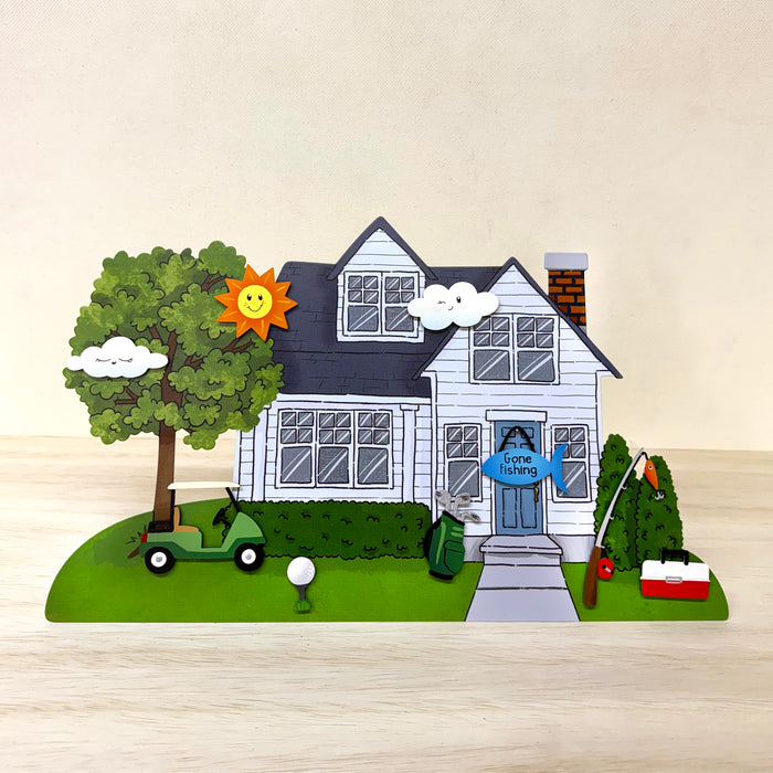 Gone Fishing Magnets S/3