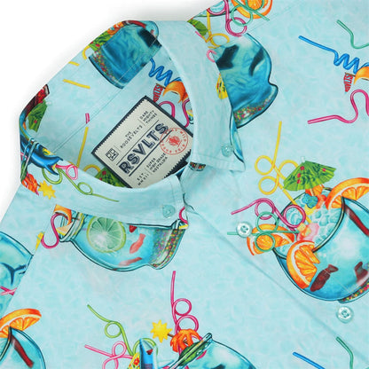 RSVLTS RSVLTS Short Sleeve Shirt Gone Sippin' – KUNUFLEX Short Sleeve Shirt Gone Sippin' – KUNUFLEX Short Sleeve Shirt