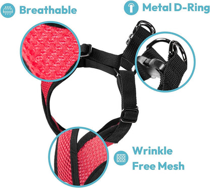 Gooby Comfort X Step in Harness Blue Medium