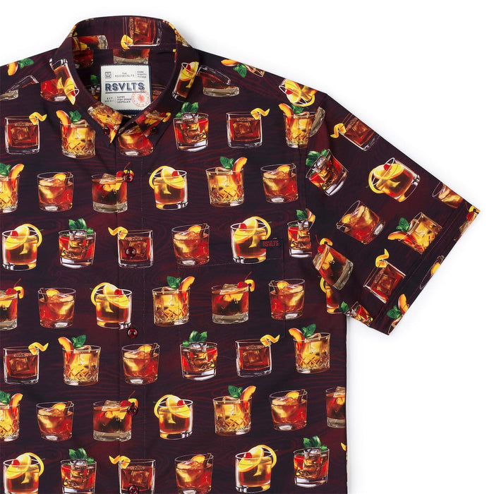 RSVLTS XS RSVLTS Short Sleeve Shirt Good Old Fashioned – KUNUFLEX Short Sleeve Shirt Good Old Fashioned – KUNUFLEX Short Sleeve Shirt