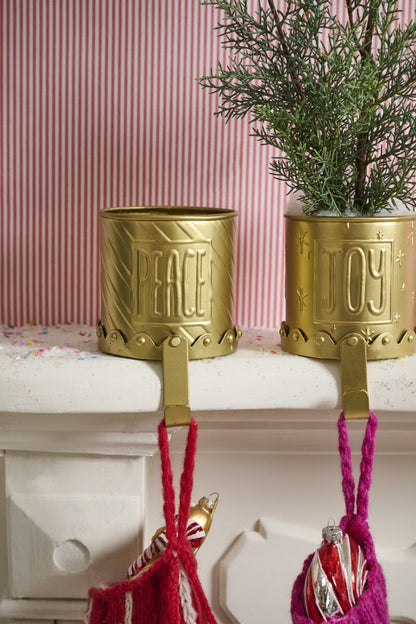 Goodie Pot Stocking Holder (2 styles)