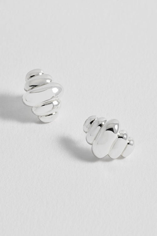 Graduating Sculptural Stud Earrings