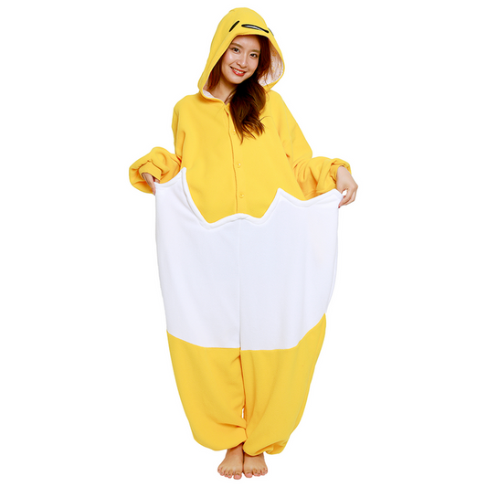 Gudetama Kigurumi Onesie Apparel CLEVER IDIOTS