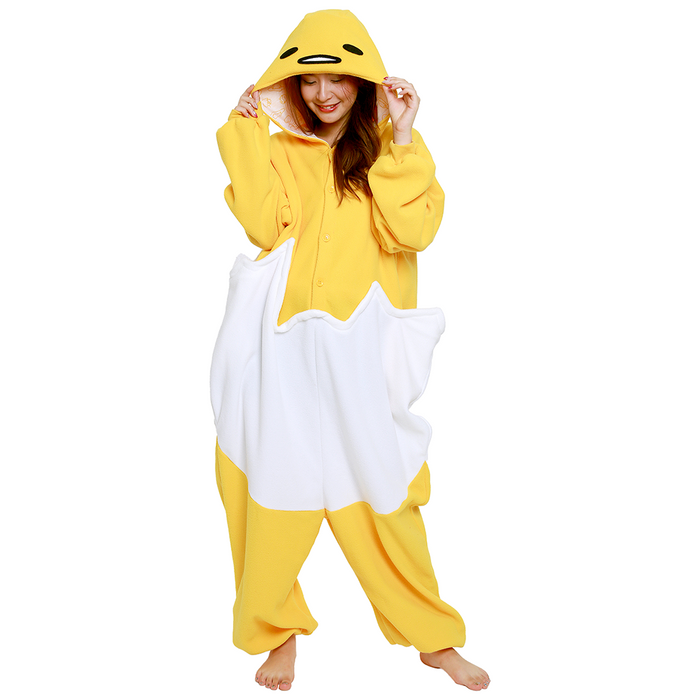 Gudetama Kigurumi Onesie Apparel CLEVER IDIOTS