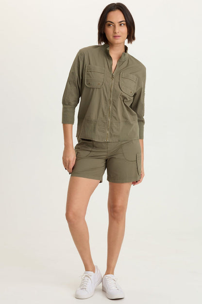 XCVI Haike Poplin Cargo Short