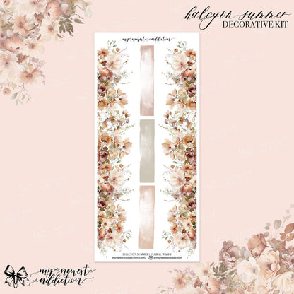 Floral Washi / Premium Matte