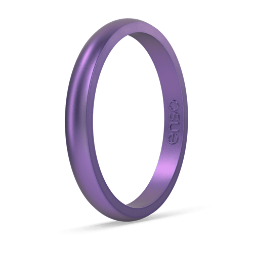 Aura Classic Halo Silicone Ring - Astral Lilac
