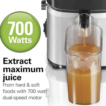 HAMILTON BEACH Whole Fruit Juicer Machine, Centrifugal Extractor - 67840