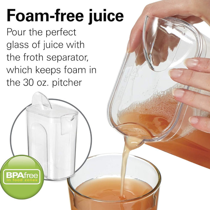 HAMILTON BEACH Whole Fruit Juicer Machine, Centrifugal Extractor - 67840