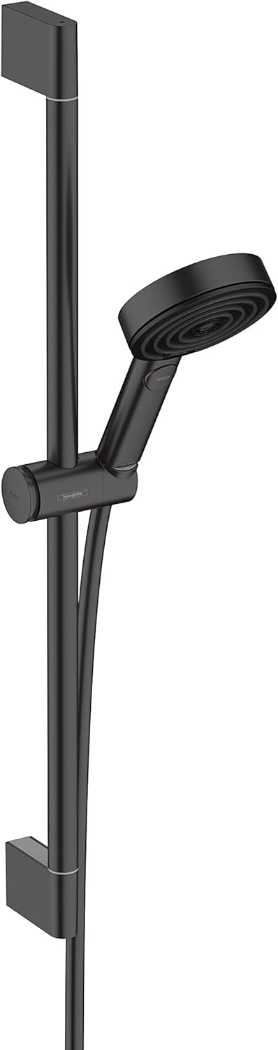 Hansgrohe 24162671 Pulsify 12inch Handshower With Slide Bar And Hose Matte Black