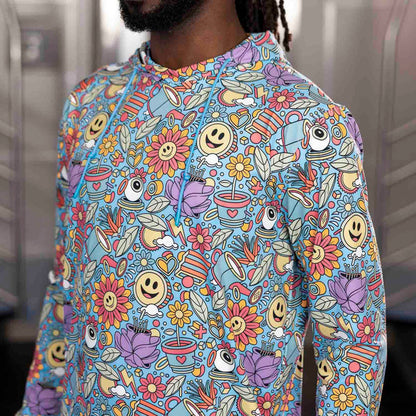 RSVLTS RSVLTS Hoodie Happy Dazed – Performance Hoodie Happy Dazed – Performance Hoodie