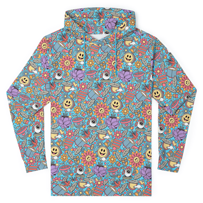 RSVLTS XS RSVLTS Hoodie Happy Dazed – Performance Hoodie Happy Dazed – Performance Hoodie