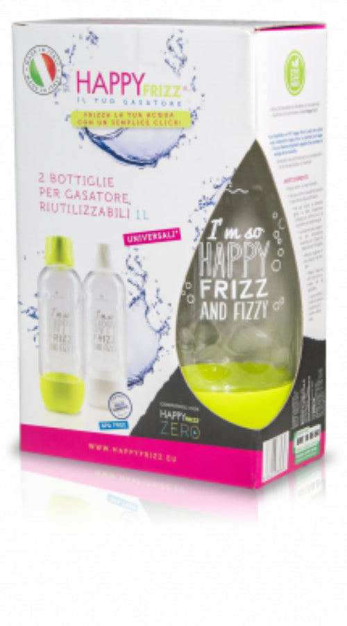 HAPPY FRIZZ 2 BOTTLE PACK - 1L