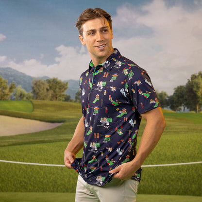 RSVLTS Happy Gilmore Breakfast Balls All-Day Polo Happy Gilmore "You're Gonna Die, Clown!" – All Day Polo