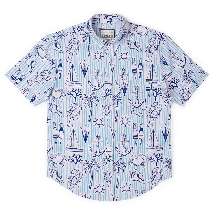 RSVLTS RSVLTS Short Sleeve Shirt Harbor Life – KUNUFLEX Short Sleeve Shirt Harbor Life – KUNUFLEX Short Sleeve Shirt