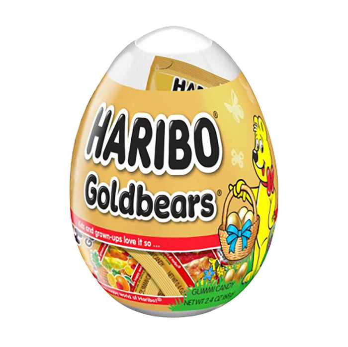Haribo Goldbear Easter Egg Gummy Candy - 12 Count