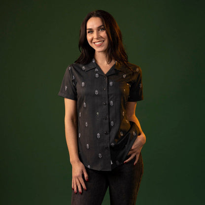 RSVLTS RSVLTS Harry Potter Series 3 "Morsmordre" Women _ KUNUFLEX Short Sleeve Shirt