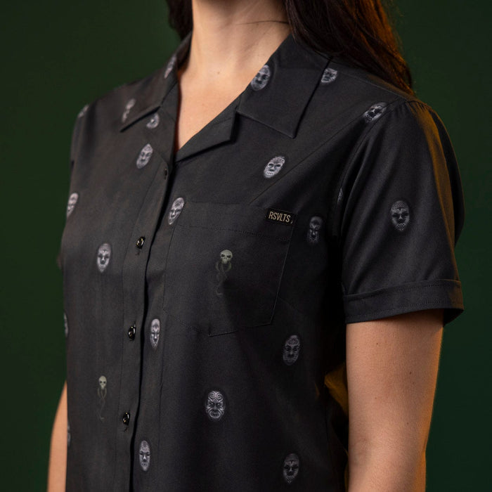 RSVLTS RSVLTS Harry Potter Series 3 "Morsmordre" Women _ KUNUFLEX Short Sleeve Shirt