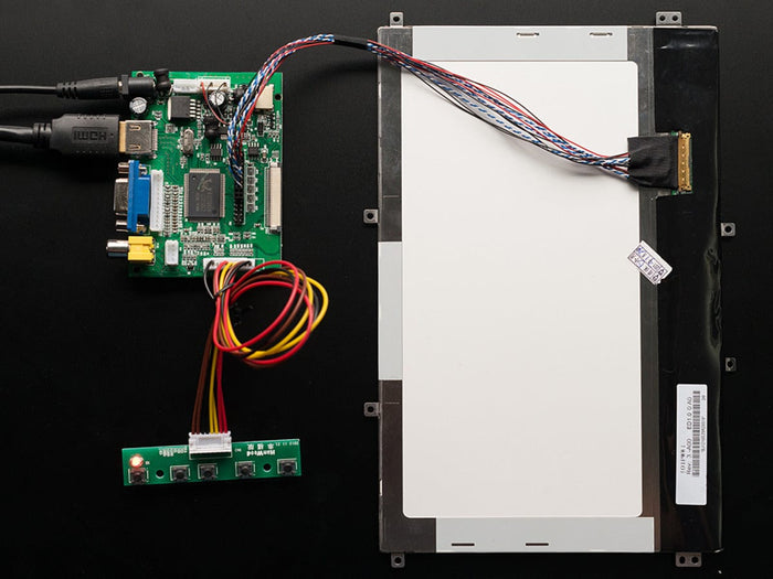 HDMI 4 Pi - 10.1" Display 1280x800 IPS - HDMI/VGA/NTSC/PAL [Discontinued] by The Pi Hut - The Pi Hut