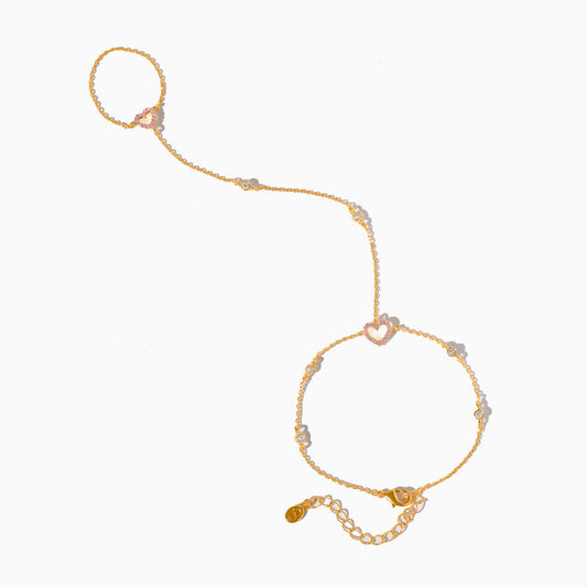 Heartline Hand Chain