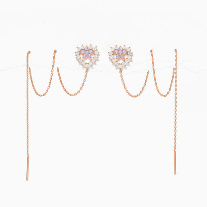 Heartstring Threader Earrings