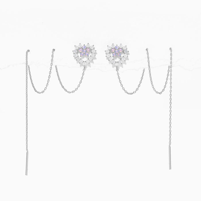 Heartstring Threader Earrings