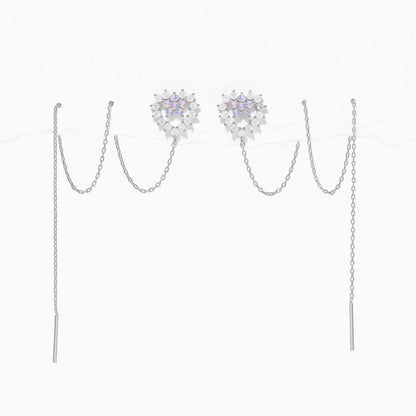 Heartstring Threader Earrings