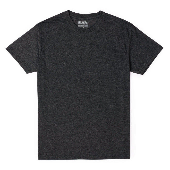 RSVLTS RSVLTS Crewneck T-shirt Heather Black – Crewneck Tee