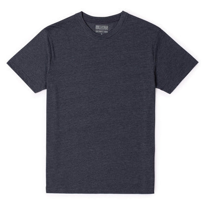 RSVLTS RSVLTS Crewneck T-shirt Heather Navy – Crewneck Tee
