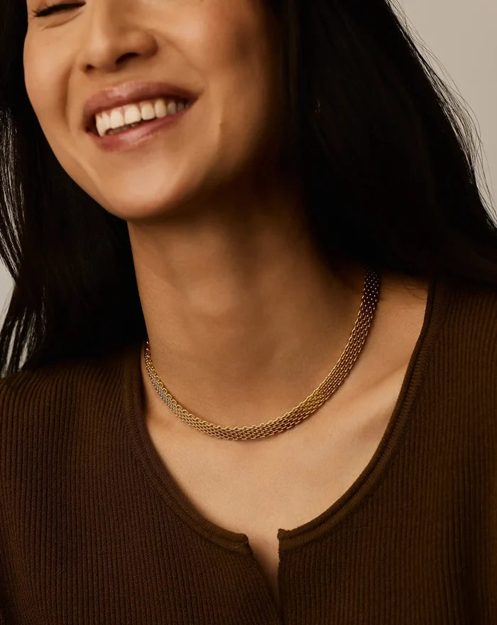 Heirloom Chain Choker Necklace | 18k Gold Plated Necklaces Missoma