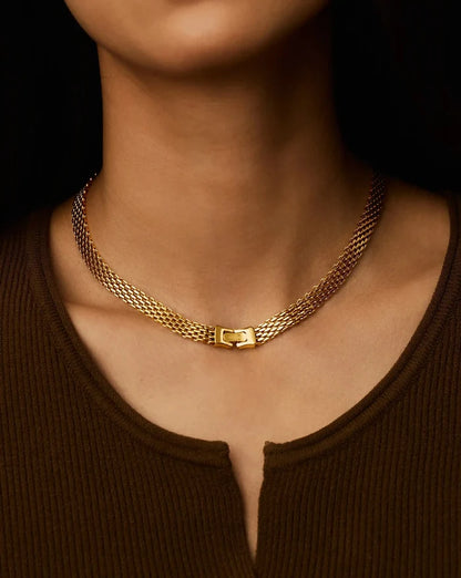 Heirloom Chain Choker Necklace | 18k Gold Plated Necklaces Missoma