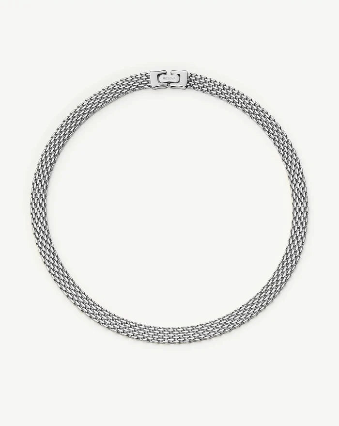 Heirloom Chain Choker Necklace | Platinum Plated Necklaces Missoma