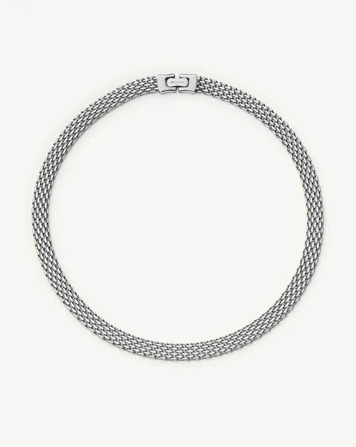Heirloom Chain Choker Necklace | Platinum Plated Necklaces Missoma