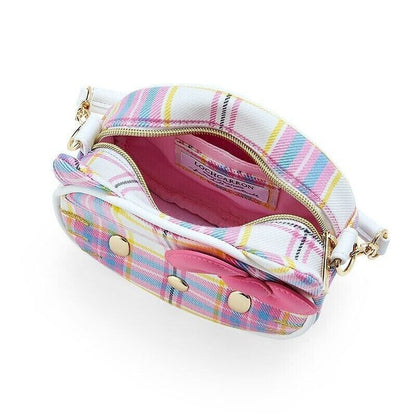 Hello Kitty 2-Way Crossbody Bag (Premium Dress Tartan Series) Bags Japan Original