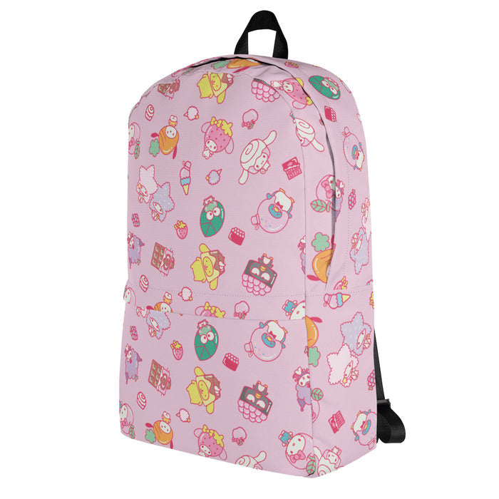 Hello Kitty and Friends Eats & Treats All-over Print Backpack Backpacks Printful
