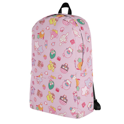 Hello Kitty and Friends Eats & Treats All-over Print Backpack Backpacks Printful
