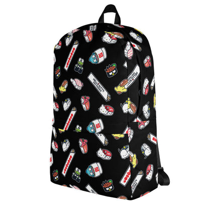 Hello Kitty and Friends Sushi Time All-over Print Backpack Backpacks Printful