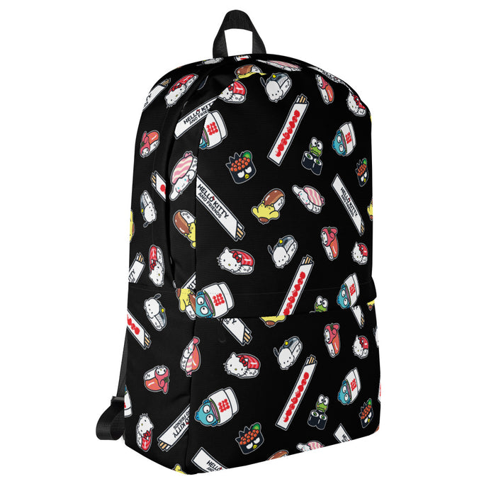 Hello Kitty and Friends Sushi Time All-over Print Backpack Backpacks Printful