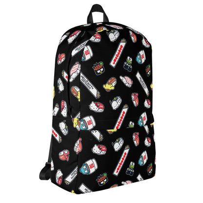 Hello Kitty and Friends Sushi Time All-over Print Backpack Backpacks Printful