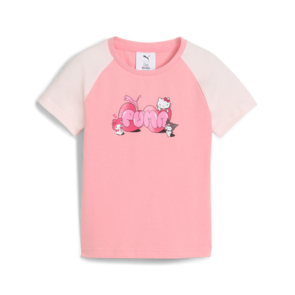 Hello Kitty and Friends x PUMA Kids Slim Graphic Tee (Pinkscape) Apparel PUMA