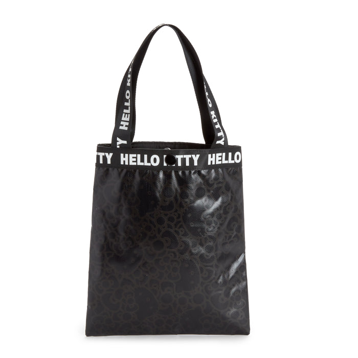 Hello Kitty Black Everyday Tote Bag (High Impact Series) Bags NAKAJIMA CORPORATION