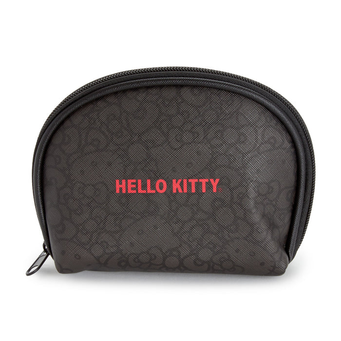 Hello Kitty Black Zipper Pouch (High Impact Series) Bags NAKAJIMA CORPORATION
