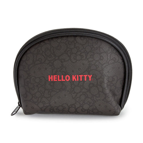 Hello Kitty Black Zipper Pouch (High Impact Series) Bags NAKAJIMA CORPORATION