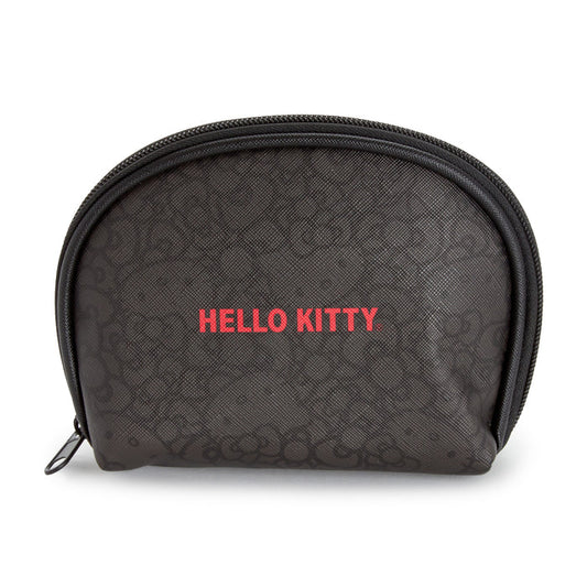 Hello Kitty Black Zipper Pouch (High Impact Series) Bags NAKAJIMA CORPORATION